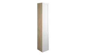 Abbi 300mm Tall Unit - Matt White (Oak Cab)